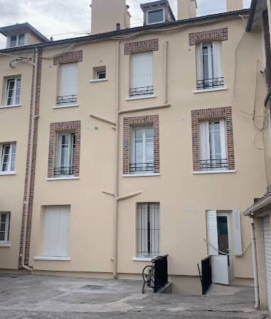 Immeuble après ravalement (chantier Launay)