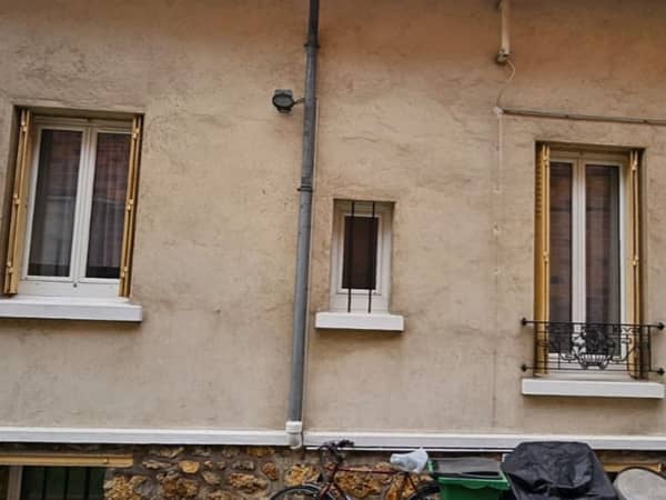 Maison à Bagneux avant travaux, façade arrière
